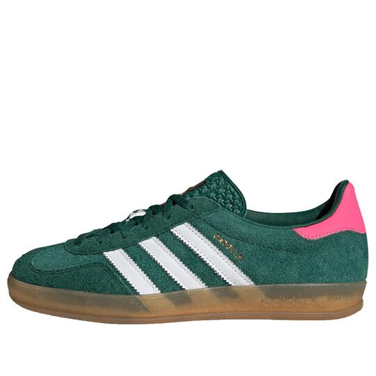 Adidas Gazelle Indoor Collegiate Green Lucid Pink