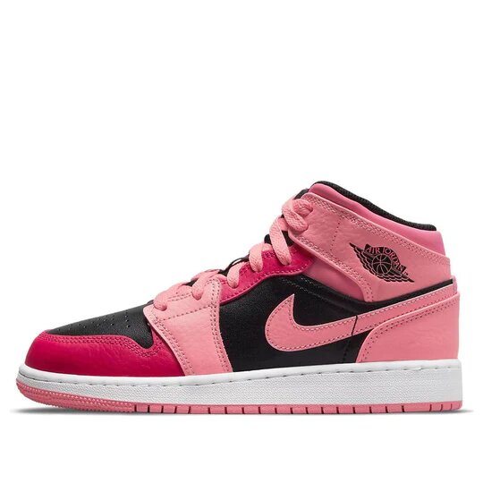 Air Jordan 1 Mid Coral Chalk Pink