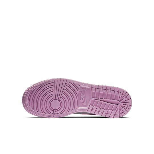 Air Jordan 1 Mid White Black Light Arctic Pink