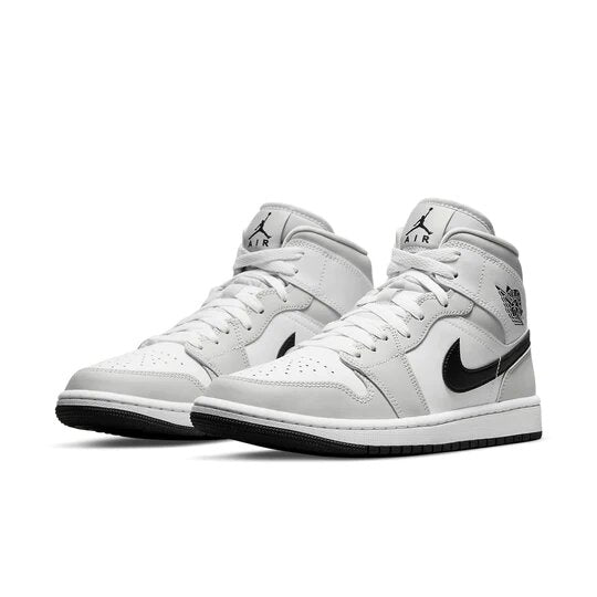 Air Jordan 1 Mid Light Smoke Gray
