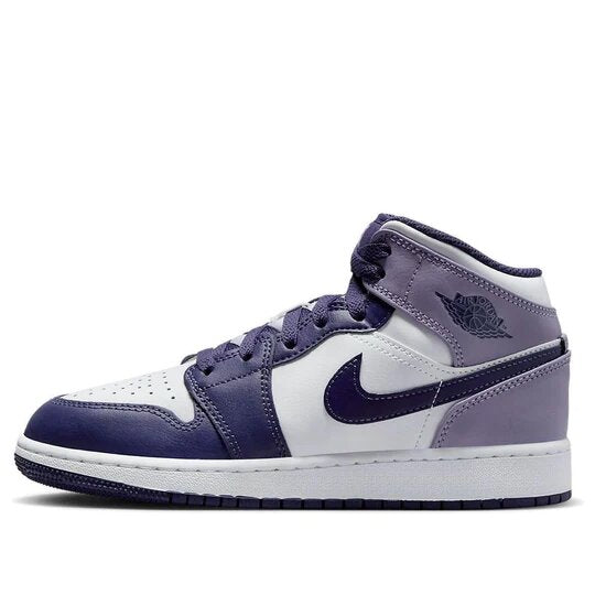 Jordan 1 Mid White Sky J Purple