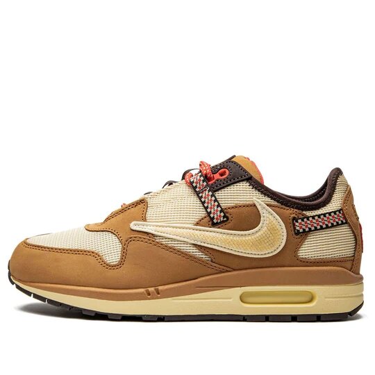 Nike Air Max 1 Travis Scott Cactus Jack Wheat Lemon Drop