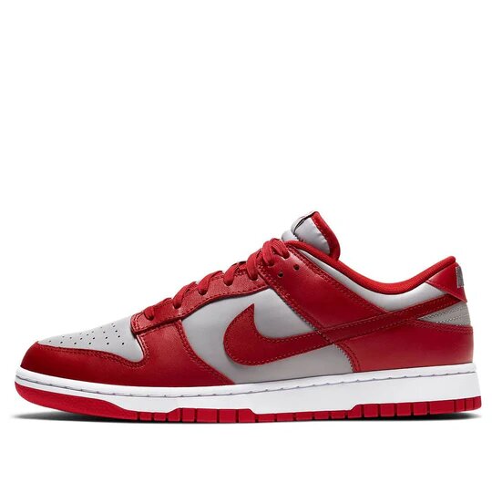 Nike Dunk Low Retro Medium Gray Varsity Red UNLV