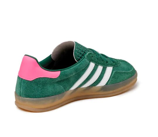 Adidas Gazelle Indoor Collegiate Green Lucid Pink