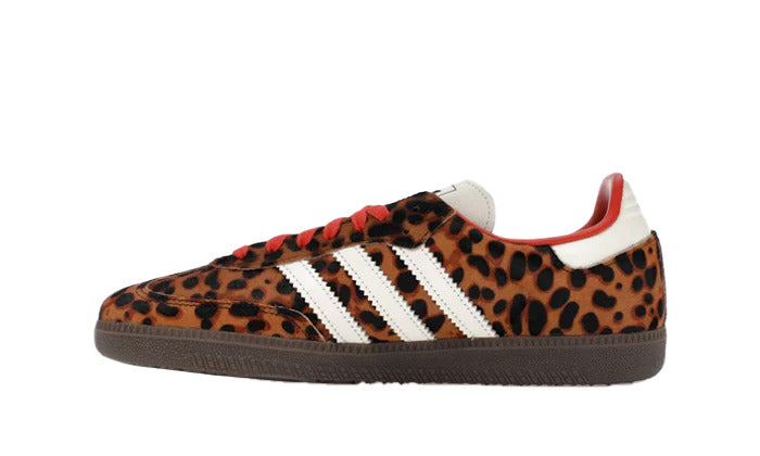 Adidas Samba OG Preloved Red Leopard