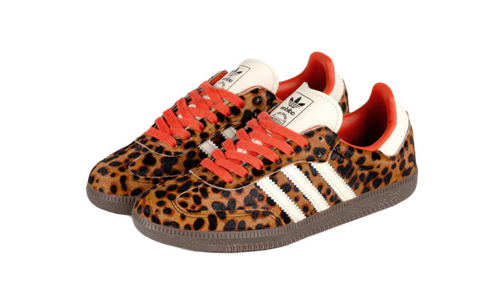 Adidas Samba OG Preloved Red Leopard