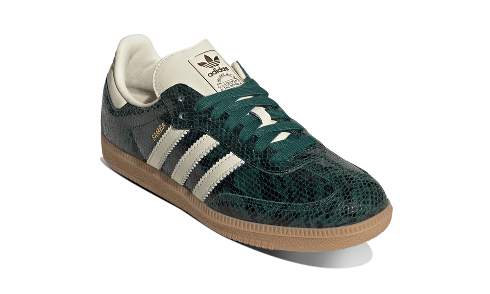 Adidas Samba OG Snakeskin Collegiate Green