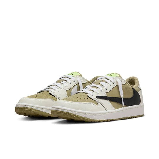 Air Jordan 1 Low Golf Travis Scott Neutral Olive