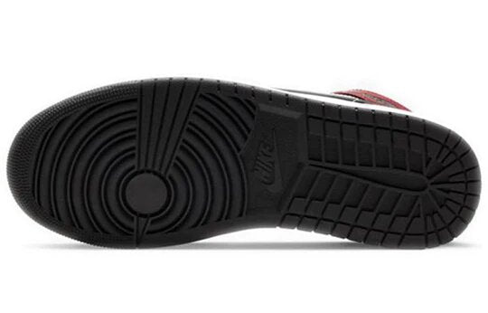 Air Jordan 1 Mid Chicago Black Toe