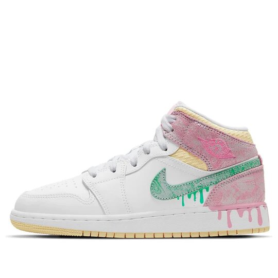 Air Jordan 1 Mid Paint Drip